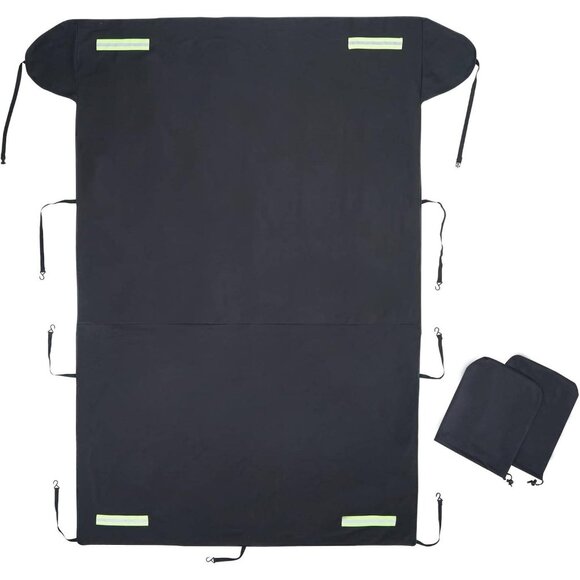 Big Hippo Premium Extended Ice & Snow Car Windshield Cover with Mirror Covers - Picture 3 of 6